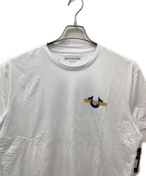 TRUE RELIGION（トゥルー レリジョン）TRUE RELIGION (トゥルー レリジョン) 半袖Tシャツ ホワイト サイズ:Mの古着・服飾アイテム