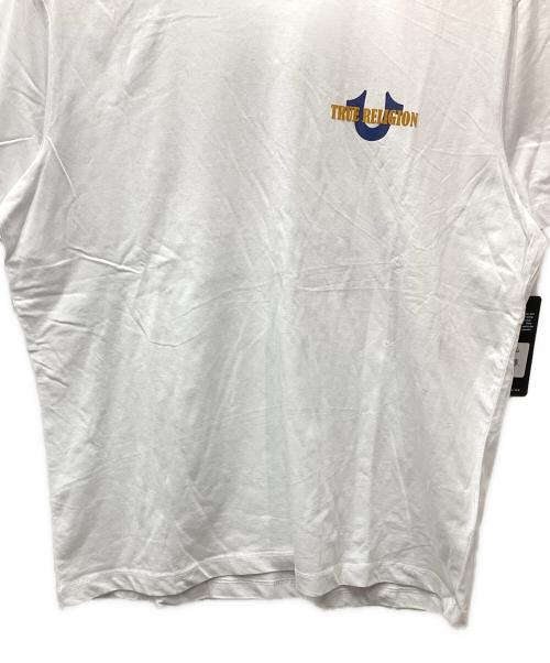 TRUE RELIGION（トゥルー レリジョン）TRUE RELIGION (トゥルー レリジョン) 半袖Tシャツ ホワイト サイズ:Mの古着・服飾アイテム
