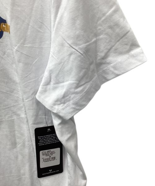 TRUE RELIGION（トゥルー レリジョン）TRUE RELIGION (トゥルー レリジョン) 半袖Tシャツ ホワイト サイズ:Mの古着・服飾アイテム