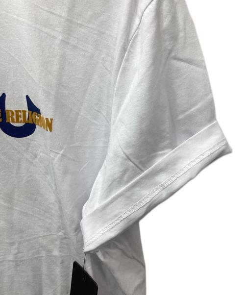 TRUE RELIGION（トゥルー レリジョン）TRUE RELIGION (トゥルー レリジョン) 半袖Tシャツ ホワイト サイズ:Mの古着・服飾アイテム