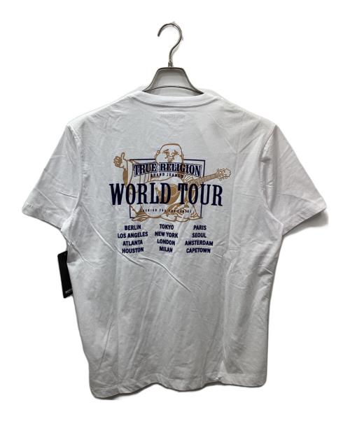 TRUE RELIGION（トゥルー レリジョン）TRUE RELIGION (トゥルー レリジョン) 半袖Tシャツ ホワイト サイズ:Mの古着・服飾アイテム