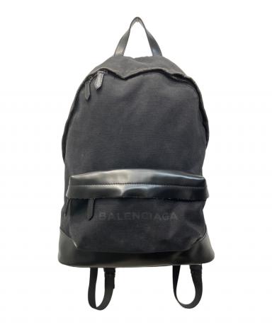 中古・古着通販】BALENCIAGA (バレンシアガ) Canvas Leather Backpack