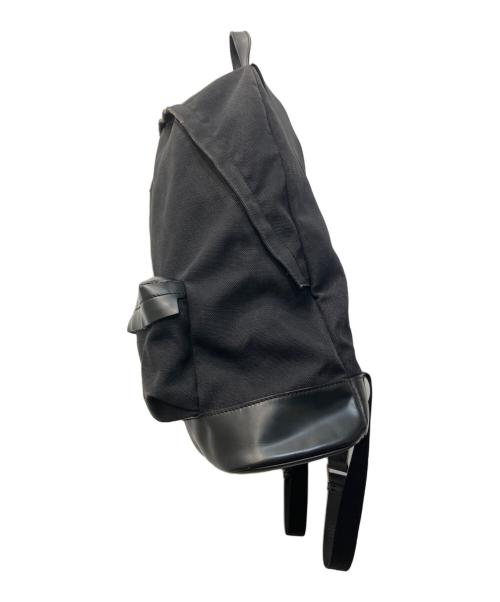 BALENCIAGA（バレンシアガ）BALENCIAGA (バレンシアガ) Canvas Leather Backpack/キャンバスレザーバックパック ブラックの古着・服飾アイテム