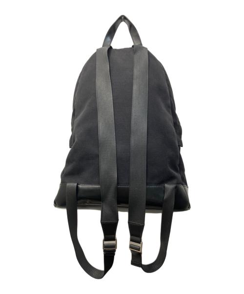 BALENCIAGA（バレンシアガ）BALENCIAGA (バレンシアガ) Canvas Leather Backpack/キャンバスレザーバックパック ブラックの古着・服飾アイテム