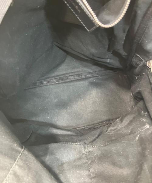 BALENCIAGA（バレンシアガ）BALENCIAGA (バレンシアガ) Canvas Leather Backpack/キャンバスレザーバックパック ブラックの古着・服飾アイテム