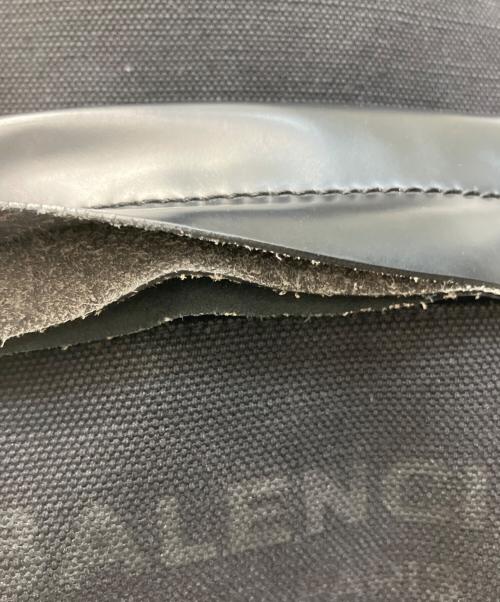 BALENCIAGA（バレンシアガ）BALENCIAGA (バレンシアガ) Canvas Leather Backpack/キャンバスレザーバックパック ブラックの古着・服飾アイテム