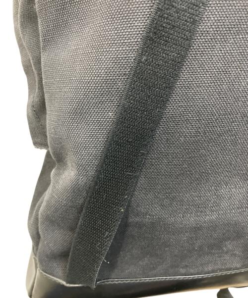 BALENCIAGA（バレンシアガ）BALENCIAGA (バレンシアガ) Canvas Leather Backpack/キャンバスレザーバックパック ブラックの古着・服飾アイテム