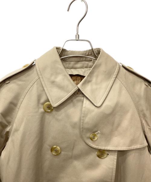 Burberry's（バーバリーズ）Burberry's (バーバリーズ) 裏ノバチェックライナー付トレンチコート ベージュ サイズ:採寸参照の古着・服飾アイテム