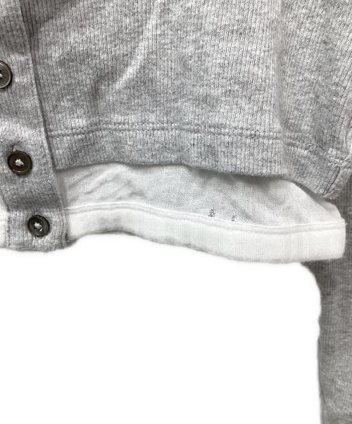 ALEXANDER WANG（アレキサンダー・ワン）ALEXANDER WANG (アレキサンダー・ワン) ドッキングカーディガン グレー サイズ:XSの古着・服飾アイテム