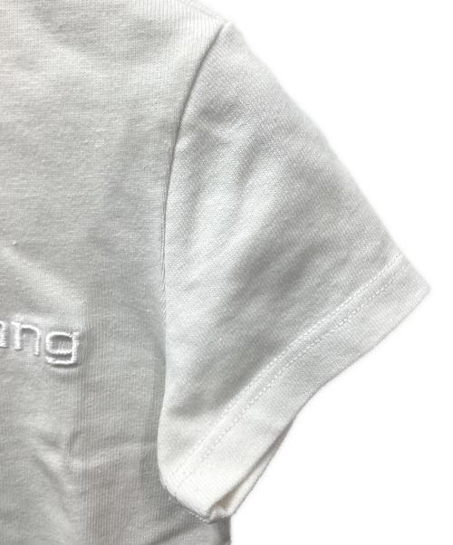 ALEXANDER WANG（アレキサンダー・ワン）ALEXANDER WANG (アレキサンダー・ワン) バッグジップミニTシャツ アイボリーの古着・服飾アイテム