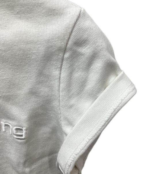 ALEXANDER WANG（アレキサンダー・ワン）ALEXANDER WANG (アレキサンダー・ワン) バッグジップミニTシャツ アイボリーの古着・服飾アイテム