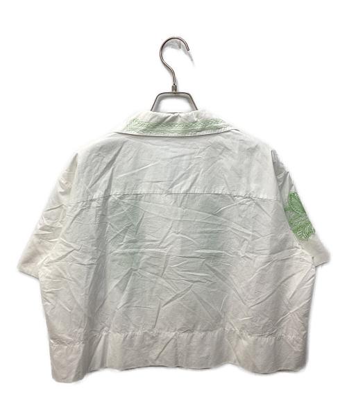 Acne studios（アクネ ストゥディオズ）ACNE STUDIOS (アクネ ストゥディオズ) オープンカラーシャツ ホワイト サイズ:34の古着・服飾アイテム