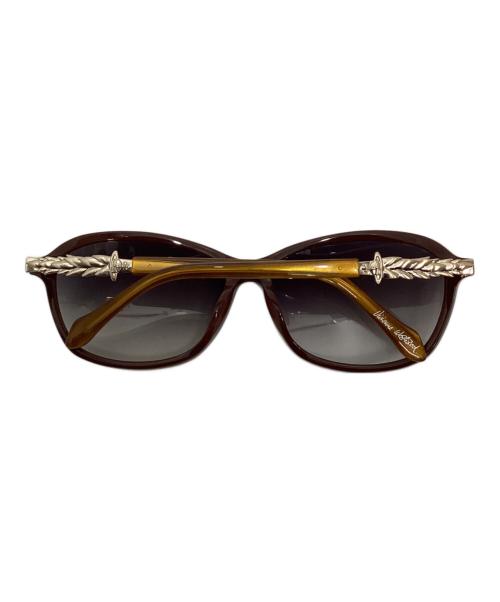 Vivienne Westwood（ヴィヴィアンウエストウッド）Vivienne Westwood (ヴィヴィアンウエストウッド) オーブテンプスサングラス レッドの古着・服飾アイテム