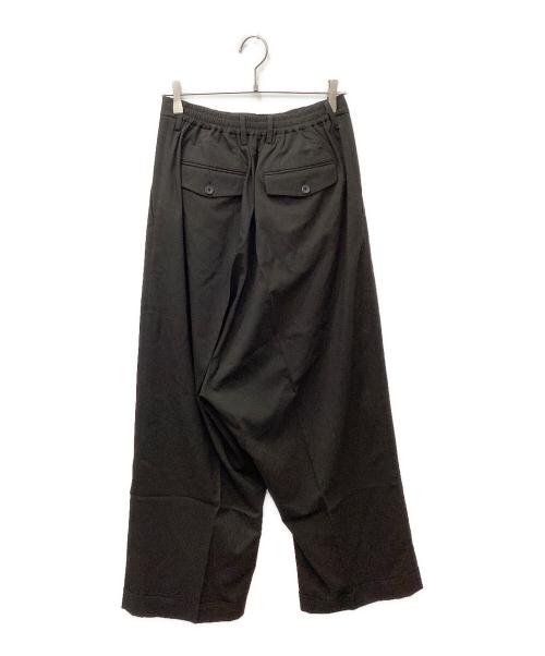 MAISON SPECIAL（メゾンスペシャル）MAISON SPECIAL (メゾンスペシャル) Prime-Wide Forward Drop Two Tucks Pants（プライムワイドフォワードドロップツータックスラックス） グレー サイズ:01の古着・服飾アイテム