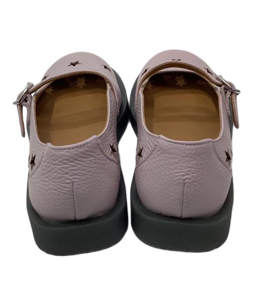 Acne studios（アクネ ストゥディオズ）Acne studios (アクネ ストゥディオズ) Beryjane Mary Jane Leather Flats ライトピンク サイズ:38の古着・服飾アイテム