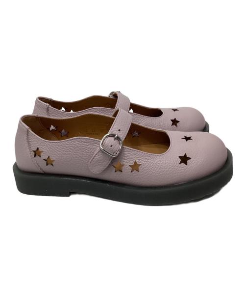 Acne studios（アクネ ストゥディオズ）Acne studios (アクネ ストゥディオズ) Beryjane Mary Jane Leather Flats ライトピンク サイズ:38の古着・服飾アイテム