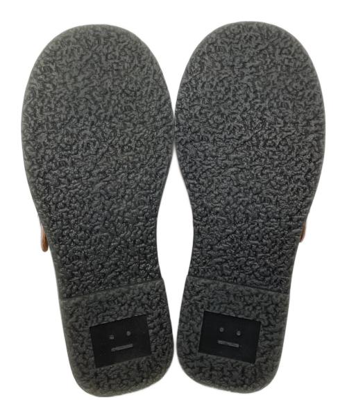 Acne studios（アクネ ストゥディオズ）Acne studios (アクネ ストゥディオズ) Beryjane Mary Jane Leather Flats ライトピンク サイズ:38の古着・服飾アイテム