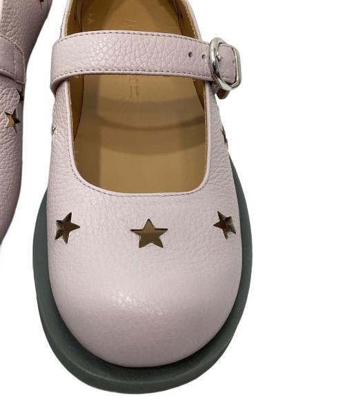Acne studios（アクネ ストゥディオズ）Acne studios (アクネ ストゥディオズ) Beryjane Mary Jane Leather Flats ライトピンク サイズ:38の古着・服飾アイテム