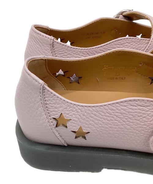 Acne studios（アクネ ストゥディオズ）Acne studios (アクネ ストゥディオズ) Beryjane Mary Jane Leather Flats ライトピンク サイズ:38の古着・服飾アイテム