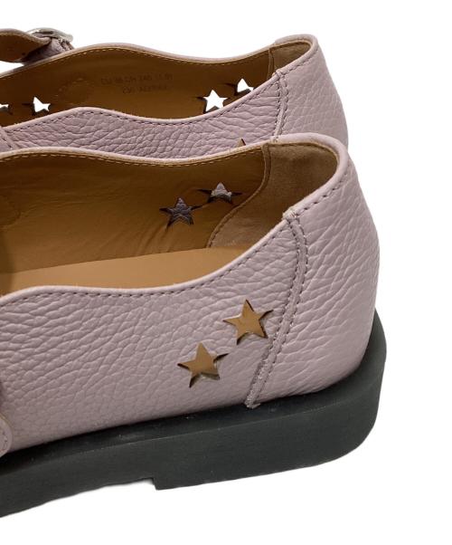 Acne studios（アクネ ストゥディオズ）Acne studios (アクネ ストゥディオズ) Beryjane Mary Jane Leather Flats ライトピンク サイズ:38の古着・服飾アイテム