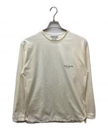 STONE ISLAND（ストーンアイランド）の古着「ロゴプリントカットソー」｜アイボリー