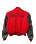 FLYNNTAN LEATHER (フライングタン レザー) スタジャン レッド サイズ:採寸参照：6000円