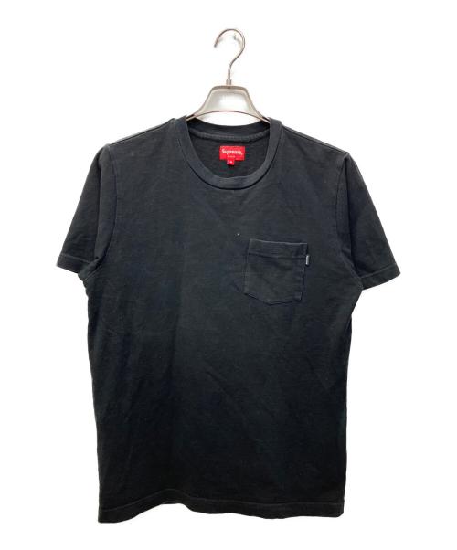 SUPREME（シュプリーム）Supreme (シュプリーム) ポケットTシャツ ブラック サイズ:Mの古着・服飾アイテム