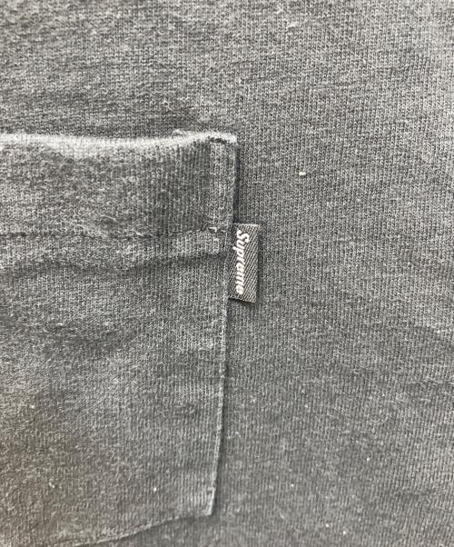SUPREME（シュプリーム）Supreme (シュプリーム) ポケットTシャツ ブラック サイズ:Mの古着・服飾アイテム