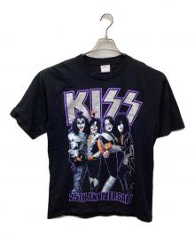 ALL SPORT（オールスポーツ）の古着「kiss 25th anniversary 1974-1999 TEE」｜ブラック