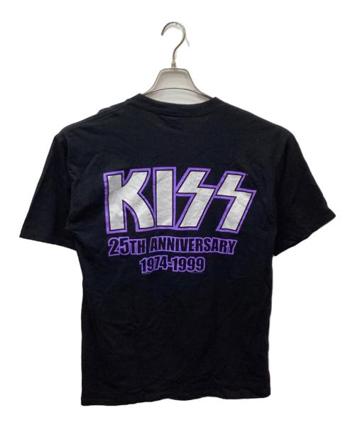 ALL SPORT（オールスポーツ）ALL SPORT (オールスポーツ) kiss 25th anniversary 1974-1999 TEE ブラック サイズ:Lの古着・服飾アイテム