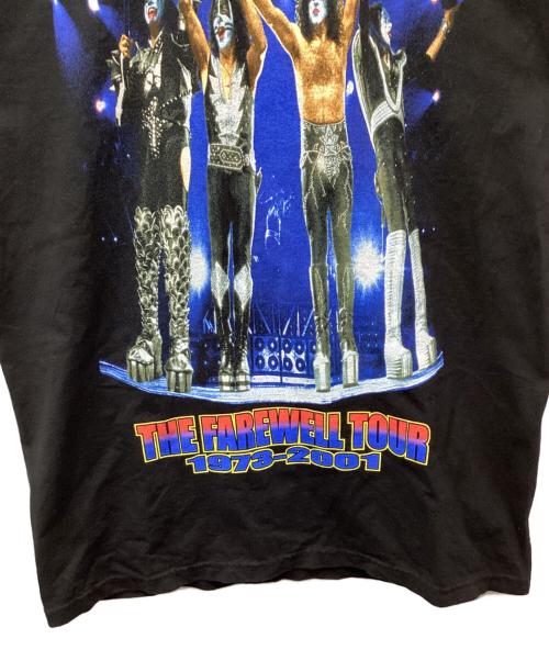 anvil（アンヴィル）anvil (アンヴィル) KISS 2001 Farewell tour tee(フェアウェルツアーティー) ブラック サイズ:Lの古着・服飾アイテム