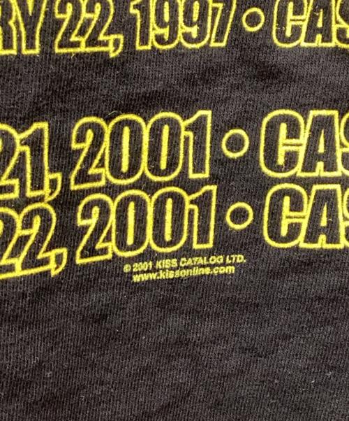 anvil（アンヴィル）anvil (アンヴィル) KISS 2001 Farewell tour tee(フェアウェルツアーティー) ブラック サイズ:Lの古着・服飾アイテム