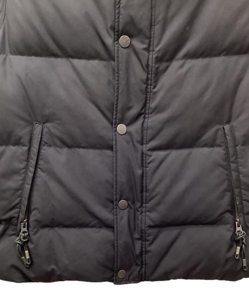ck Calvin Klein（シーケーカルバンクライン）ck Calvin Klein (シーケーカルバンクライン) ビッグフードダウンベスト ブラック サイズ:Mの古着・服飾アイテム