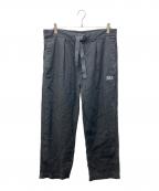 WIND AND SEAウィンダンシー）の古着「Linen Over Easy Pant/リネンオーバーイージーパンツ」｜ブラック