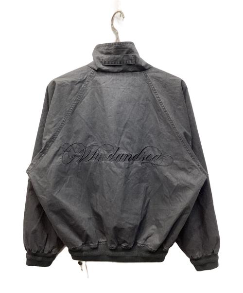 WIND AND SEA（ウィンダンシー）WIND AND SEA (ウィンダンシー) GARMENT DYED BLOUSON/ガーメントダイブルゾン ブラック サイズ:M 未使用品の古着・服飾アイテム