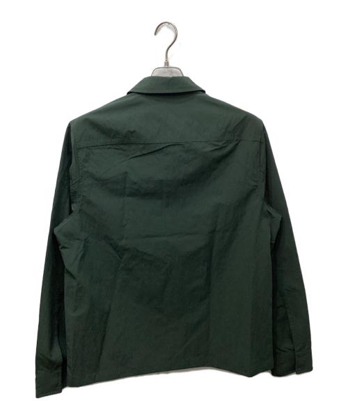 FRED PERRY（フレッドペリー）FRED PERRY (フレッドペリー) Zip Through Overshirt グリーン サイズ:Mの古着・服飾アイテム