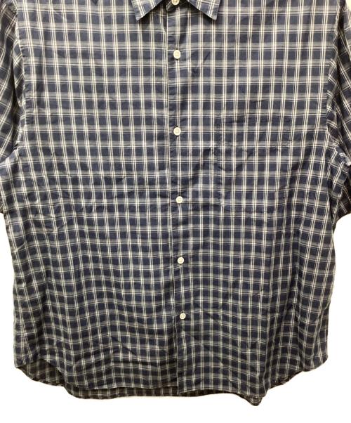 STEVEN ALAN（スティーブンアラン）STEVEN ALAN (スティーブンアラン) C/L/S チェック レギュラーカラー シャツ ALINE LOOSE CASUAL ブルー サイズ:Mの古着・服飾アイテム