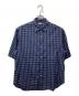 STEVEN ALAN（スティーブンアラン）の古着「C/L/S チェック レギュラーカラー シャツ ALINE LOOSE CASUAL」｜ブルー