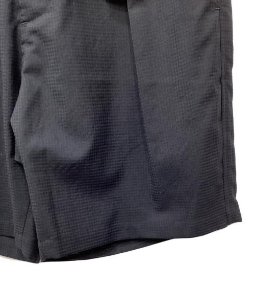 SOUTHWICK（サウスウィック）SOUTHWICK (サウスウィック) Gate Label TW エンボス 1プリーツ ショーツ ネイビー サイズ:Mの古着・服飾アイテム