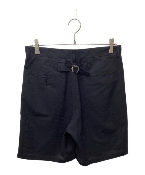 SOUTHWICK（サウスウィック）SOUTHWICK (サウスウィック) Gate Label TW エンボス 1プリーツ ショーツ ネイビー サイズ:Mの古着・服飾アイテム