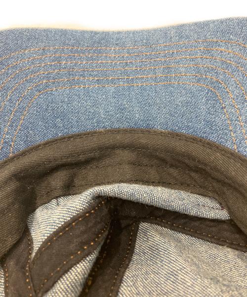 SUPREME（シュプリーム）Supreme (シュプリーム) 22AW WASHED CHINO TWILL CAMP CAP/ウォッシュドチノツイルキャンプキャップ インディゴの古着・服飾アイテム