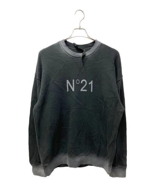 N°21（ヌメロヴェントゥーノ）N°21 (ヌメロヴェントゥーノ) スウェット ブラック サイズ:Mの古着・服飾アイテム