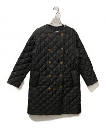 Traditional Weatherwear（トラディショナルウェザーウェア）の古着「ボーイフレンドキルティングコート」｜ブラック