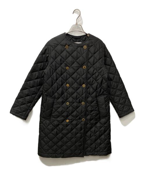 Traditional Weatherwear（トラディショナルウェザーウェア）Traditional Weatherwear (トラディショナルウェザーウェア) ボーイフレンドキルティングコート ブラック サイズ:34の古着・服飾アイテム