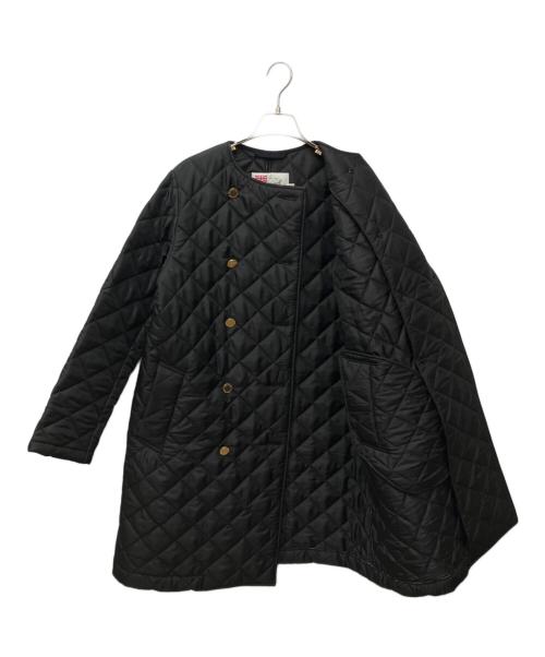 Traditional Weatherwear（トラディショナルウェザーウェア）Traditional Weatherwear (トラディショナルウェザーウェア) ボーイフレンドキルティングコート ブラック サイズ:34の古着・服飾アイテム