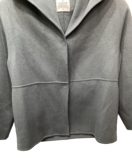 INDIVI（インディヴィ）INDIVI (インディヴィ) フーデッドリバーコート グレー サイズ:36の古着・服飾アイテム