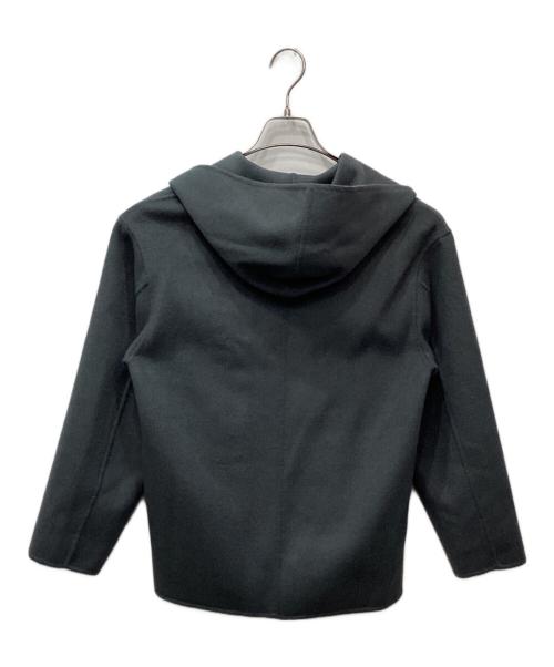 INDIVI（インディヴィ）INDIVI (インディヴィ) フーデッドリバーコート グレー サイズ:36の古着・服飾アイテム