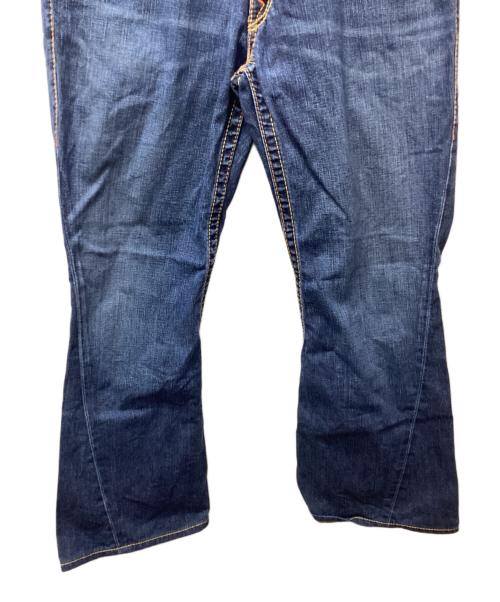 TRUE RELIGION（トゥルー レリジョン）TRUE RELIGION (トゥルー レリジョン) RAINBOW JOEY フレアデニムパンツ（レインボージョーイ） インディゴ サイズ:W34×L33の古着・服飾アイテム