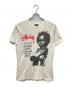 stussy（ステューシー）の古着「KID DREAD IID DYED TEE/キッド ドレッド Tシャツ」｜ホワイト