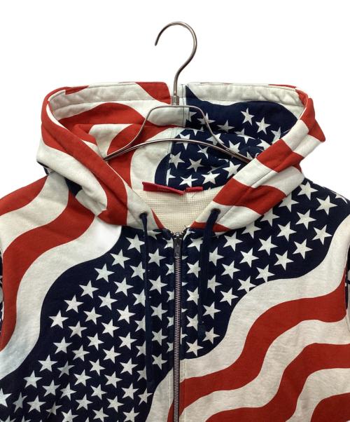 SUPREME（シュプリーム）Supreme (シュプリーム) 3M Reflective Logo Thermal Zip Up グリーン サイズ:Sの古着・服飾アイテム